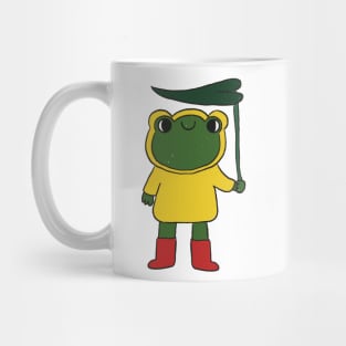 Raincoat froggo Mug